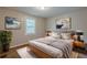 Calm bedroom with a plush bed, soft lighting, and neutral decor at 2245 Dauphine St, Atlanta, GA 30344