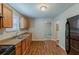 Clean kitchen with durable flooring, appliances and storage space at 2245 Dauphine St, Atlanta, GA 30344