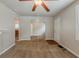 A comfortable living room features neutral walls, carpet, and an open floor plan at 2245 Dauphine St, Atlanta, GA 30344