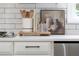 Quartz countertops with kitchen decor and backsplash at 3795 Newport Bay Dr, Alpharetta, GA 30005