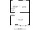 Main level floor plan showcasing a living room, dining area, and kitchen at 5207 Shawn Ln, Stone Mountain, GA 30088