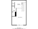 Second floor plan featuring a bedroom, bathroom, and W.I.C., with an open to below area, and stairs at 195 Arizona Ne Ave # 199, Atlanta, GA 30307