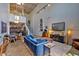 Spacious living room with high ceilings and modern decor, great for entertaining and relaxing at 195 Arizona Ne Ave # 199, Atlanta, GA 30307