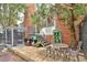 Cozy brick patio with furniture, greenery, and a charming outdoor space at 195 Arizona Ne Ave # 199, Atlanta, GA 30307