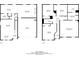 Detailed floor plan showcasing the layout of this two-story home with dimensions at 440 Pinevale Ct, Atlanta, GA 30349
