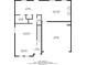 First floor plan highlighting kitchen, Gathering room, laundry, living room, bath, and garage at 440 Pinevale Ct, Atlanta, GA 30349