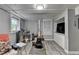 Basement living area featuring versatile layout and entertainment space with television at 3229 Richwood Dr, Duluth, GA 30096