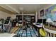 Finished basement used as a home office and gym with neutral-toned walls and carpeting at 3229 Richwood Dr, Duluth, GA 30096