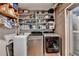 Well-organized laundry room with newer washer and dryer units at 3229 Richwood Dr, Duluth, GA 30096