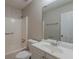 Bathroom featuring a tub and single vanity with sink at 6200 Beaver Creek Trl, Atlanta, GA 30349
