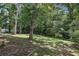 Large backyard with grassy area and mature trees offering ample shade and privacy at 2849 Snapfinger Rd, Decatur, GA 30034