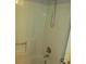 A bright standing shower stall with a shower head and temperature controls at 340 Sherwood Se Cir, Conyers, GA 30094