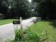 Street view of a house with lush green landscaping, a mailbox, and a 'for sale' sign at 340 Sherwood Se Cir, Conyers, GA 30094