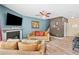 Bright living room with fireplace and comfortable seating arrangement at 44 Providence Oak Ct, Lawrenceville, GA 30046