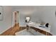 Bright office features hardwood floors, neutral walls, and natural light at 5245 Cottage Farm Rd, Johns Creek, GA 30022