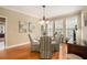 Charming breakfast nook with hardwood floors, bright windows, and a cozy atmosphere at 4653 Glory Maple Trce, Powder Springs, GA 30127