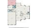 Detailed floor plan showcases the home's layout, including kitchen, living areas, bedrooms, and outdoor spaces at 4653 Glory Maple Trce, Powder Springs, GA 30127