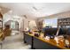 Spacious office with bright light and multiple workstations with built in shelving at 4653 Glory Maple Trce, Powder Springs, GA 30127
