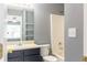 Cozy bathroom featuring a vanity with a sink and a shower over tub with grey paint at 6726 Gallant Se Ct # 30, Mableton, GA 30126
