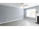 Large open room, featuring a ceiling fan and neutral colored walls and floors at 6726 Gallant Se Ct # 30, Mableton, GA 30126