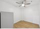 Bedroom with hardwood floors, ceiling fan, and closet at 171 Auburn Ne Ave # 210, Atlanta, GA 30303