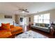 Comfortable living room featuring hardwood floors and open floor plan at 2545 Lake Royale Dr, Riverdale, GA 30296
