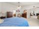 Spacious Primary bedroom with en-suite bathroom and sitting area at 1889 Raegan Way, Lawrenceville, GA 30043