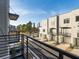 Spacious balcony overlooking the street, with views of the skyline and modern townhome exteriors at 415 Gartrell Se St # 16, Atlanta, GA 30312