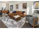 Inviting living room with modern furniture, plush rug, and ample natural light at 415 Gartrell Se St # 16, Atlanta, GA 30312