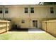Fenced backyard with lawn at 5538 Pineridge Ct, Forest Park, GA 30297
