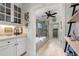 Luxurious main bathroom features a soaking tub and glass-enclosed shower at 2350 Rosebrook Se Xing, Atlanta, GA 30339