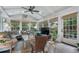 Charming sunroom with an abundance of natural light at 2350 Rosebrook Se Xing, Atlanta, GA 30339