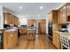 Spacious kitchen with custom cabinets, stainless steel appliances, and an island at 820 Chelsea Park Ne Dr, Marietta, GA 30068