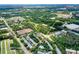 Aerial view showing proximity to Downtown Alpharetta, Avalon, Wills Park, and Ameris Bank Amphitheater at 11352 Musette Cir, Alpharetta, GA 30009