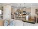 View of kitchen from living room shows open concept living at 146 Silver Leaf Trce, Douglasville, GA 30134