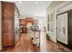 Spacious kitchen with wood cabinetry, stainless steel appliances, and a center island at 4595 Carriage Walk Ln, Cumming, GA 30040