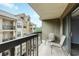 Balcony overlooking the community at 795 Hammond Dr # 503, Sandy Springs, GA 30328