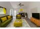 Bright living room featuring a fireplace, modern decor, and lots of natural light at 1006 Eagle Vw, Lawrenceville, GA 30044