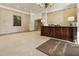 Well-lit building lobby featuring a reception desk and elegant decor at 300 Peachtree Ne St # 24F, Atlanta, GA 30308