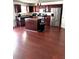 Spacious kitchen featuring stainless steel appliances and a center island at 7178 Glaspie Way, Atlanta, GA 30349