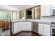 Well-designed kitchen with granite counters that opens into dining area; stainless appliances included at 516 Black Horse Cir, Canton, GA 30114