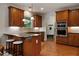 Beautiful kitchen with modern appliances, breakfast bar, and custom cabinetry at 1360 Edmund Ne Ct, Atlanta, GA 30306