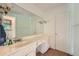 Bathroom featuring a large mirror and ample counter space at 2867 Holly Oaks Dr, Marietta, GA 30062