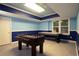 Basement game room featuring a foosball table and air hockey table at 3071 Intrepid Wake, Marietta, GA 30062