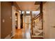Inviting foyer featuring gleaming hardwood floors, classic moldings, a striking staircase, and an abundance of natural light at 3071 Intrepid Wake, Marietta, GA 30062
