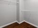 Storage closet features wood floors, shelves, and ample space at 1220 Roswell Manor Cir, Roswell, GA 30076