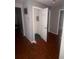 Entryway with hardwood style floor at 3040 Garnet Way, Atlanta, GA 30349