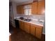 Kitchen with essential appliances at 3040 Garnet Way, Atlanta, GA 30349