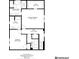 Upstairs floor plan featuring a primary bedroom with walk-in closet, bath, laundry, and an additional bedroom at 1302 Ladd St, Atlanta, GA 30310