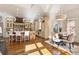 Spacious kitchen with custom cabinetry, a large island, and breakfast nook at 2250 Blackheath Trce, Alpharetta, GA 30005